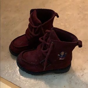 Toddler vintage polo boots